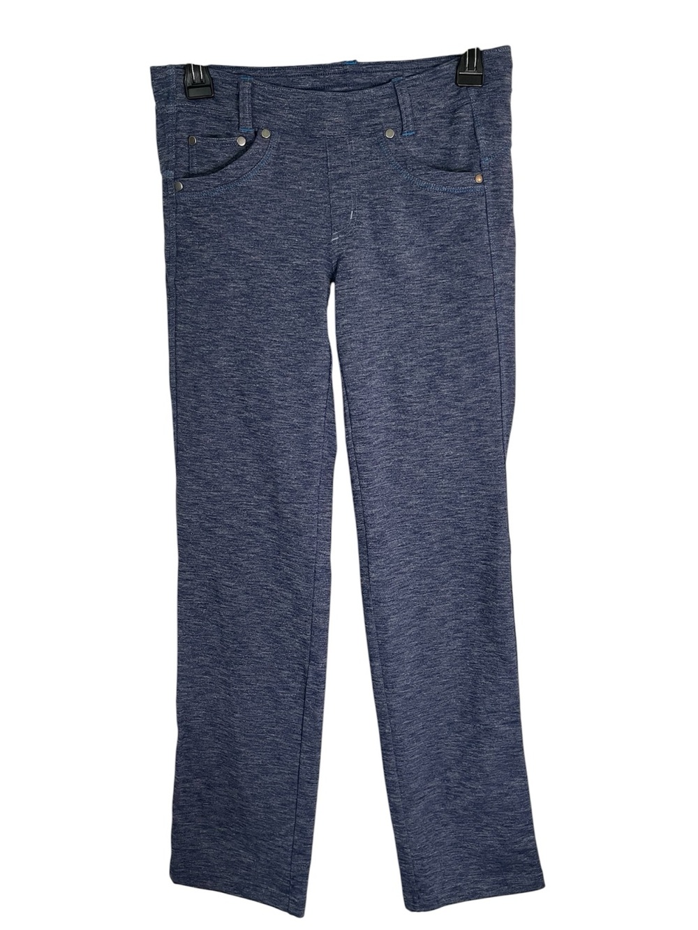 Kuhl Navy Heather Boot-Cut Outdoor Stretch Pants Size 4 Short gorpcore preppy
